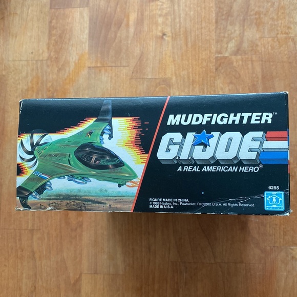 Vintage 1988 GI JOE Mudfighter with Dogfight Action Figure in Box Hasbro - Picture 5 of 13